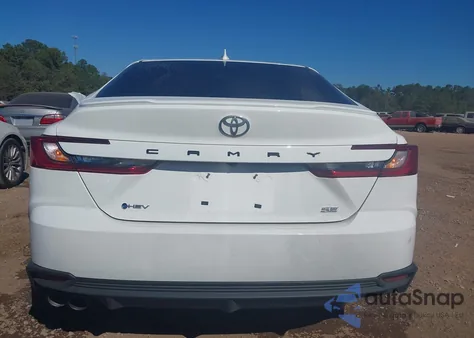2025 Toyota Camry Se from USA, damaged, VIN 4T1DAACK5SU026134